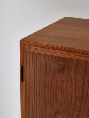 Danish Modern Cabinet in Elm and Pinewood attributed to Børge Mogensen for FDB, 1940s, Set of 2-WRF-1752056