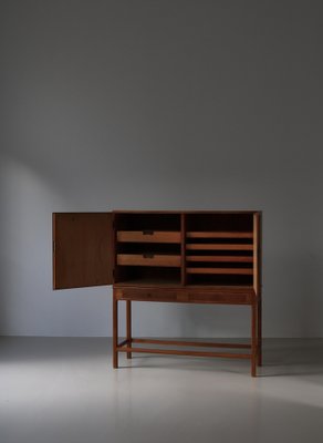 Danish Modern Cabinet in Elm and Pinewood attributed to Børge Mogensen for FDB, 1940s, Set of 2-WRF-1752056