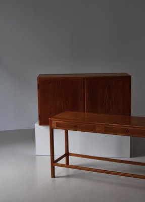 Danish Modern Cabinet in Elm and Pinewood attributed to Børge Mogensen for FDB, 1940s, Set of 2-WRF-1752056