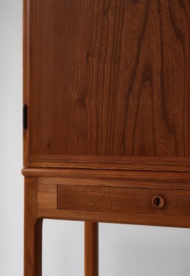 Danish Modern Cabinet in Elm and Pinewood attributed to Børge Mogensen for FDB, 1940s, Set of 2-WRF-1752056