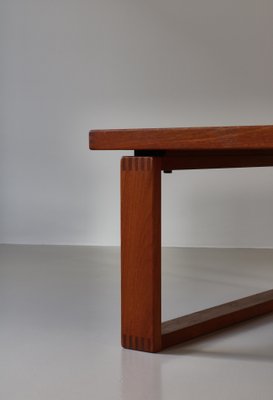 Danish Modern Center Table in Teakwood & Ceramic Tiles attributed to Ox-Art, 1973-WRF-1733734