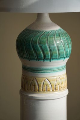 Danish Modern Ceramic Floor Lamp, 1970s-MXF-1385312