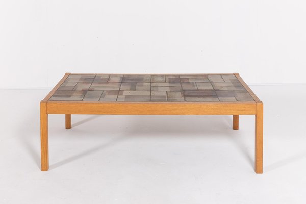 Danish Modern Ceramic Top Coffee Table from Sallingboe-KMC-2020876