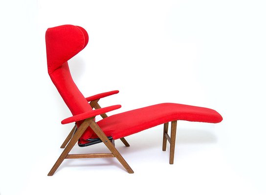 Danish Modern Chaise Lounge Chair by Henry W. Klein for Bramin-URD-1093527