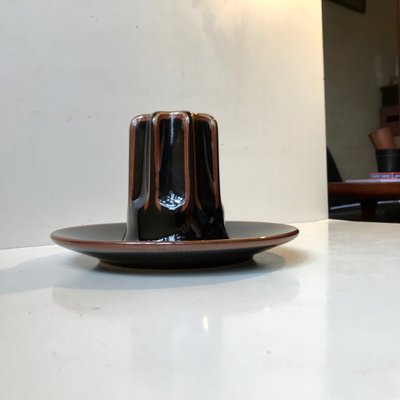 Danish Modern Cigarette Holder and Ashtray from Bing & Grondahl, 1970s-LCR-906484