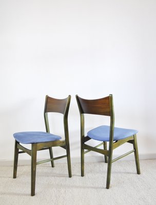 Danish Modern Emerald Color Dining Chair, 1960s-HPQ-1226512