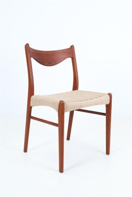 Danish Modern GS 60 Chairs in Teak by Arne Wahl Iversen, Set of 6-NIX-1763636