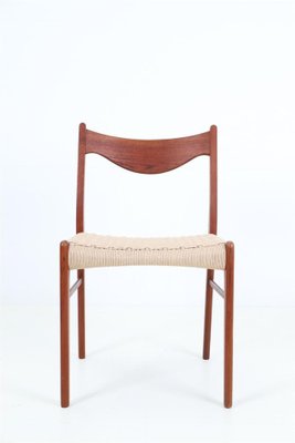 Danish Modern GS 60 Chairs in Teak by Arne Wahl Iversen, Set of 6-NIX-1763636