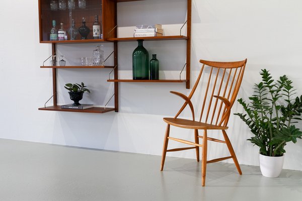 Danish Modern IW2 Armchair in Oak by Niels Eilersen for Illum Wikkelsø, 1960s-WIX-1801447