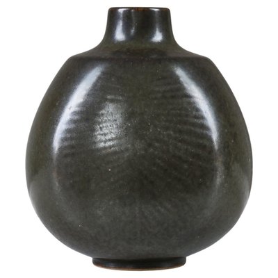 Danish Modern Model 167 Vase in Stoneware by Eva Stæhr-Nielsen for Saxbo, 1954-WRF-1800779