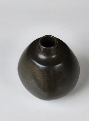 Danish Modern Model 167 Vase in Stoneware by Eva Stæhr-Nielsen for Saxbo, 1954-WRF-1800779