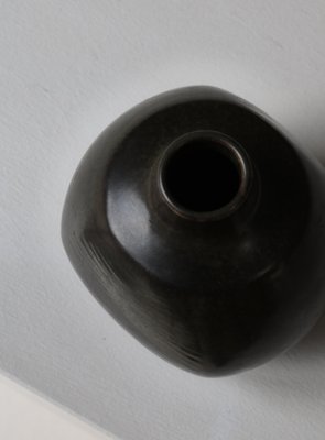 Danish Modern Model 167 Vase in Stoneware by Eva Stæhr-Nielsen for Saxbo, 1954-WRF-1800779