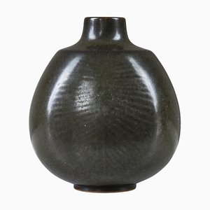 Danish Modern Model 167 Vase in Stoneware by Eva Stæhr-Nielsen for Saxbo, 1954-WRF-1800779