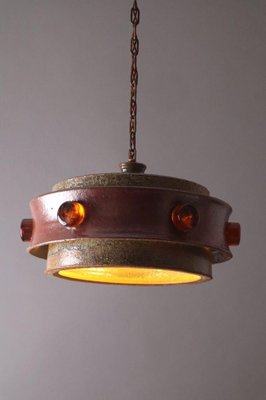 Danish Modern Pendant Light in Ceramic by Jette Helleroe, 1960s-ESB-1376690