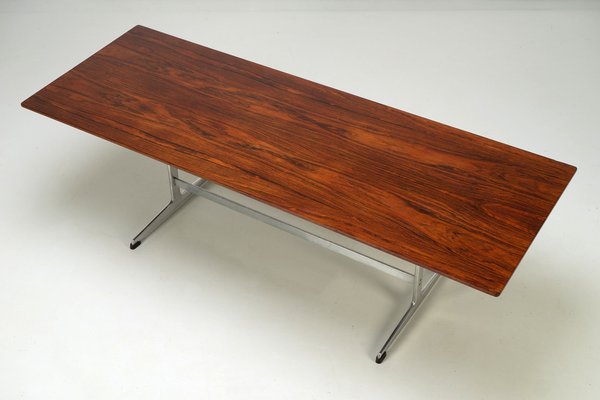 Danish Modern Rosewood Coffee Table by Arne Jacobsen for Fritz Hansen, 1960s-AO-1801445