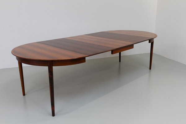 Danish Modern Rosewood Dining Room Set by Skovby, 1960s, Set of 7-WIX-1818307