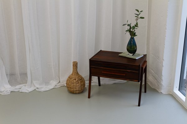 Danish Modern Rosewood Side Table, 1960s-WIX-1782537