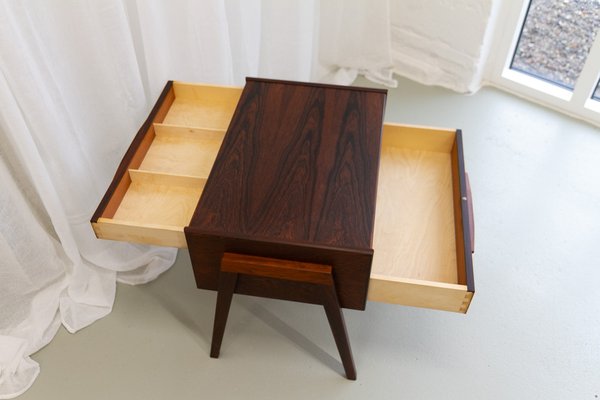 Danish Modern Rosewood Side Table, 1960s-WIX-1782537