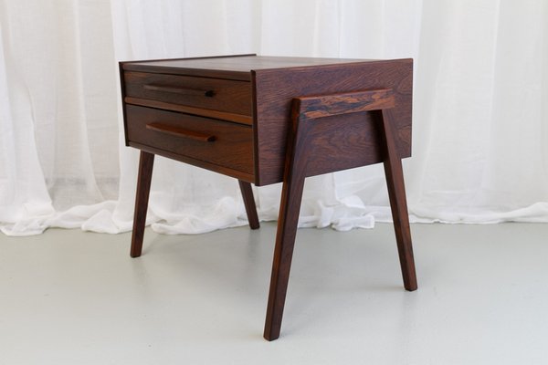 Danish Modern Rosewood Side Table, 1960s-WIX-1782537