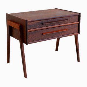 Danish Modern Rosewood Side Table, 1960s-WIX-1782537