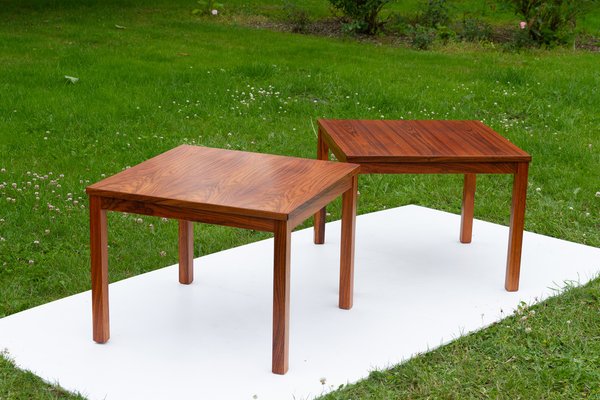 Danish Modern Rosewood Side Tables, 1960s, Set of 2-WIX-1367906