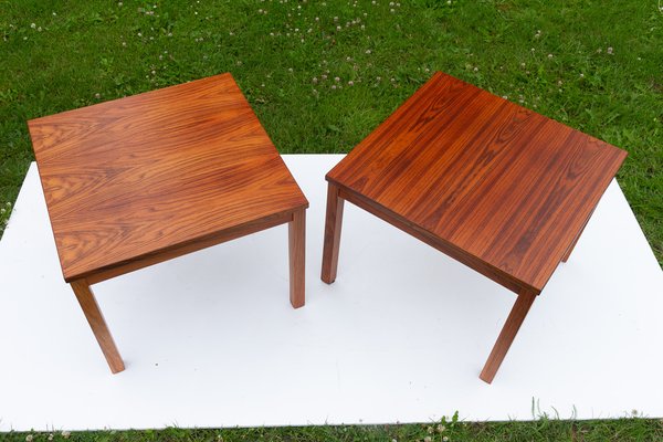 Danish Modern Rosewood Side Tables, 1960s, Set of 2-WIX-1367906