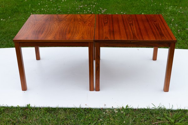 Danish Modern Rosewood Side Tables, 1960s, Set of 2-WIX-1367906