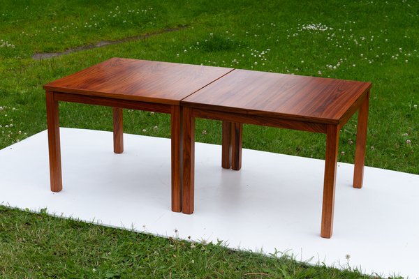 Danish Modern Rosewood Side Tables, 1960s, Set of 2-WIX-1367906