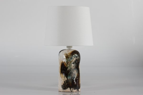 Danish Modern Sculptural Ceramic Table Lamp by Jeppe Hagedorn-Olsen, 1960s-QQ-1419346