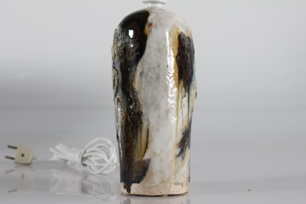 Danish Modern Sculptural Ceramic Table Lamp by Jeppe Hagedorn-Olsen, 1960s-QQ-1419346