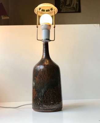 Danish Modern Stoneware Table Lamp from Conny Walther, 1970s-LCR-728980