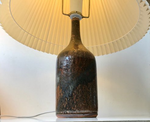 Danish Modern Stoneware Table Lamp from Conny Walther, 1970s-LCR-728980