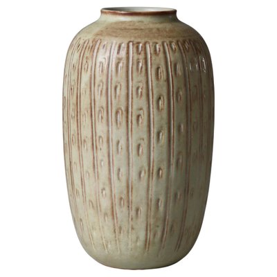 Danish Modern Stoneware Vase attributed to Gerd Bøgelund for Royal Copenhagen, 1960-WRF-1791940