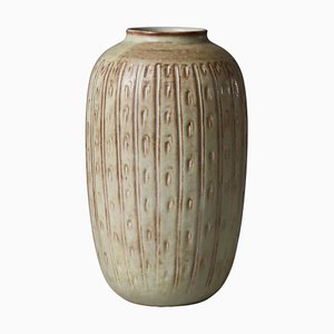 Danish Modern Stoneware Vase attributed to Gerd Bøgelund for Royal Copenhagen, 1960-WRF-1791940