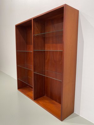 Danish Modern Teak Bookcase by Børge Mogensen for FDB Møbler, 1950s-WIX-1752426