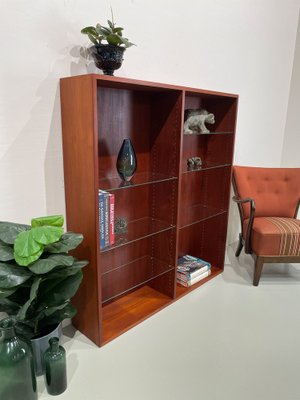 Danish Modern Teak Bookcase by Børge Mogensen for FDB Møbler, 1950s-WIX-1752426