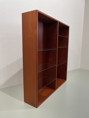 Danish Modern Teak Bookcase by Børge Mogensen for FDB Møbler, 1950s-WIX-1752426