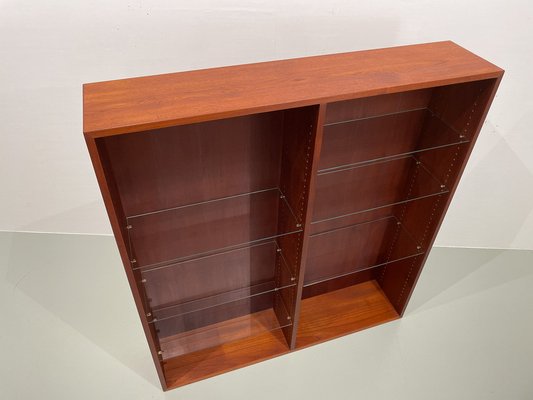 Danish Modern Teak Bookcase by Børge Mogensen for FDB Møbler, 1950s-WIX-1752426