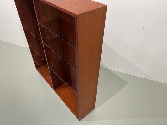 Danish Modern Teak Bookcase by Børge Mogensen for FDB Møbler, 1950s-WIX-1752426