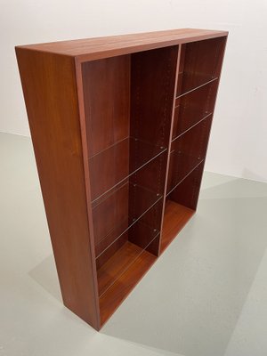 Danish Modern Teak Bookcase by Børge Mogensen for FDB Møbler, 1950s-WIX-1752426