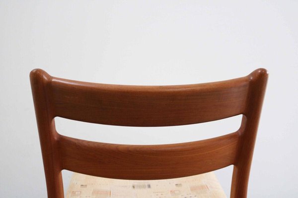 Danish Modern Teak Dining Chairs from EMC Møbler, 1970s, Set of 4-FJP-1720284