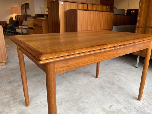 Danish Modern Teak Dining Table, 1960s-WSA-890184