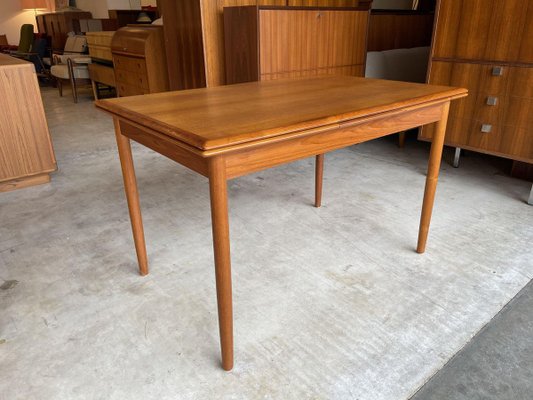 Danish Modern Teak Dining Table, 1960s-WSA-890184