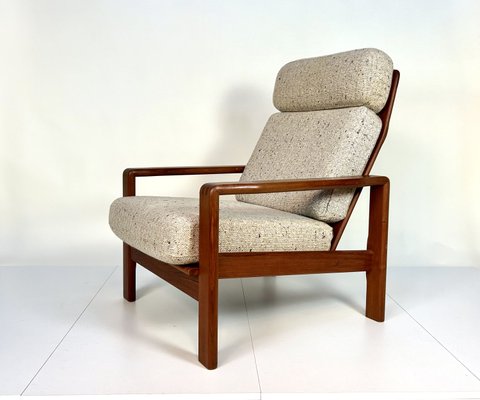 Danish Modern Teak Lounge Chair from Burchardt-Nielsen, 1970s-JP-2023723