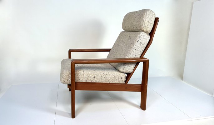 Danish Modern Teak Lounge Chair from Burchardt-Nielsen, 1970s-JP-2023723