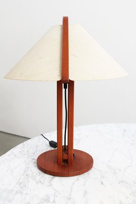 Danish Modern Teak Table Lamp from Domus, 1970s-FJP-2041972