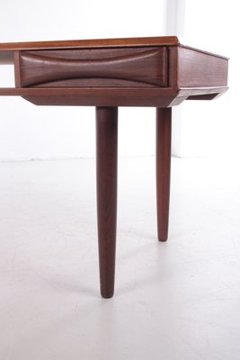 Danish Modernist Teak Coffee Table from Dyrlund, 1960s-EZZ-984438