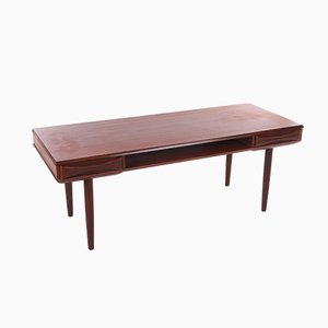 Danish Modernist Teak Coffee Table from Dyrlund, 1960s-EZZ-984438