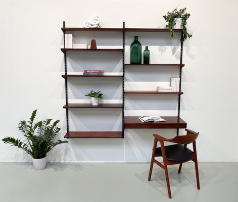 Danish Modular 2-Bay Wall Unit in Rosewood by Kai Kristiansen for FM, 1960s, Set of 15-WIX-1745437