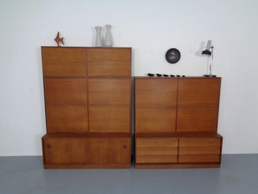 Danish Modular Cabinet System, 1960s, Set of 5-RDW-894402